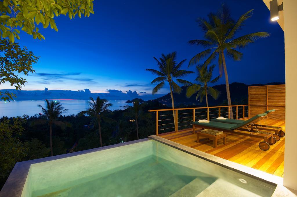 Overthemoon Luxury Pool Villas Ko Tao Oda fotoğraf